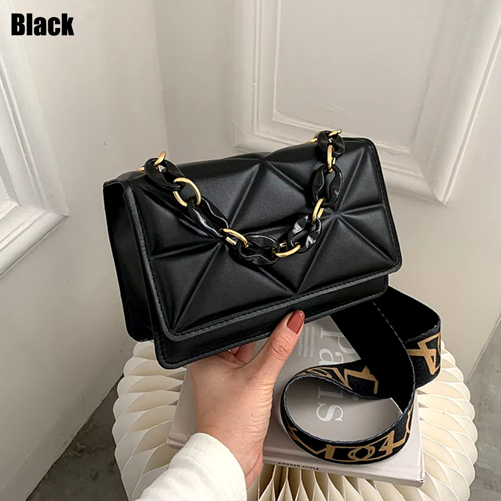 Chic & Spacious PU Leather Shoulder Bag: The Perfect Casual Clutch for Every Occasion