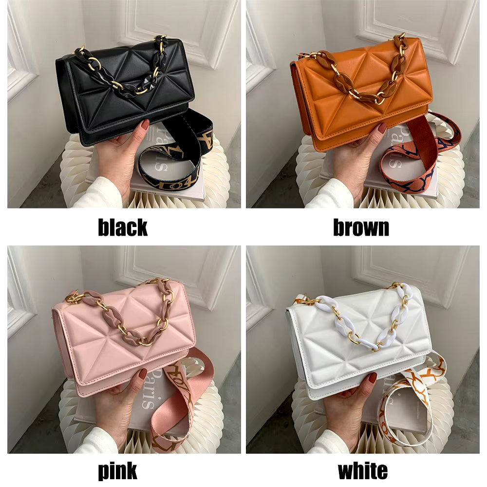 Chic & Spacious PU Leather Shoulder Bag: The Perfect Casual Clutch for Every Occasion
