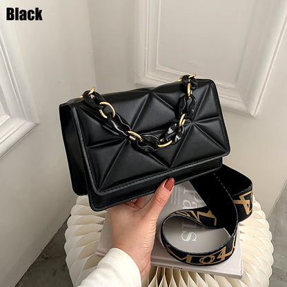 Chic & Spacious PU Leather Shoulder Bag: The Perfect Casual Clutch for Every Occasion