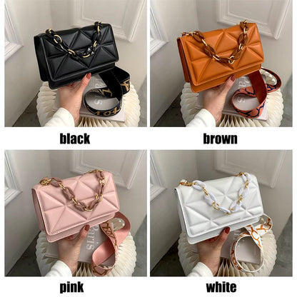 Chic & Spacious PU Leather Shoulder Bag: The Perfect Casual Clutch for Every Occasion